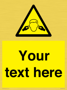 Custom Noise Hazard Sign